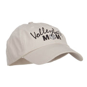 Volleyball Mom Embroidered Low Profile Cap