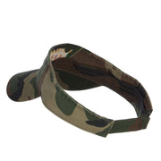 Vietnam Veteran Embroidered Military Visor