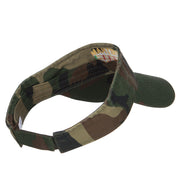 Vietnam Veteran Embroidered Military Visor