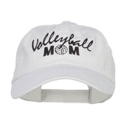 Volleyball Mom Embroidered Low Profile Cap