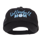 Volleyball Mom Embroidered Low Profile Cap