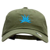 Blue Agave Embroidered Washed Cap