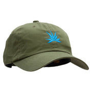 Blue Agave Embroidered Washed Cap