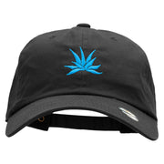 Blue Agave Embroidered Washed Cap