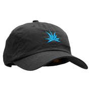 Blue Agave Embroidered Washed Cap