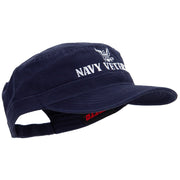 Navy Veteran Embroidered Military Cap