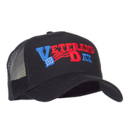 Veterans Day Embroidered 5 Panel Mesh Cap