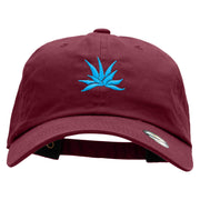 Blue Agave Embroidered Washed Cap