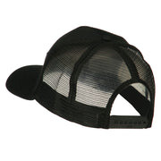 Vietnam Veteran Military Patched Mesh Back Cap