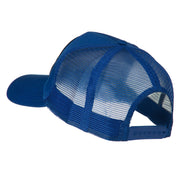 Vietnam Veteran Military Patched Mesh Back Cap