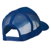 Vietnam Veteran Military Patched Mesh Back Cap