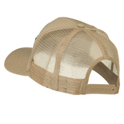 Vietnam Veteran Military Patched Mesh Back Cap