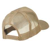 Vietnam Veteran Military Patched Mesh Back Cap