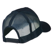 Vietnam Veteran Military Patched Mesh Back Cap