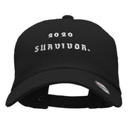 2020 Survivor Embroidered Unstructured Washed Cap