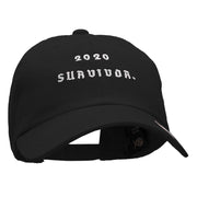 2020 Survivor Embroidered Unstructured Washed Cap