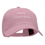 2020 Survivor Embroidered Unstructured Washed Cap