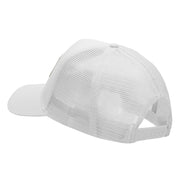 Vietnam Veteran Rectangle Patched Cotton Mesh Cap