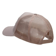 Vietnam Veteran Rectangle Patched Cotton Mesh Cap