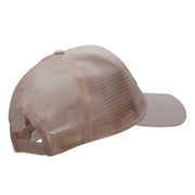 Vietnam Veteran Rectangle Patched Cotton Mesh Cap