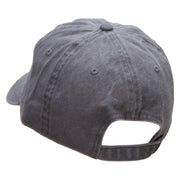 Three Cowgirls Embroidered Pigment Dyed Wash Cap - Grey OSFM