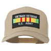 Vietnam Army Veteran Patched Mesh Cap