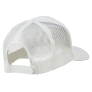 Vietnam Army Veteran Patched Mesh Cap