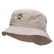 Paw Enforcement Embroidered Bucket Hat