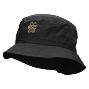 Paw Enforcement Embroidered Bucket Hat