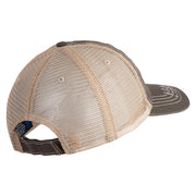 U.S. Army 29th Infantry Division Embroidered Low Profile Special Cotton Mesh Cap - Brown-Khaki OSFM