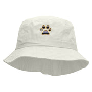 Paw Enforcement Embroidered Bucket Hat