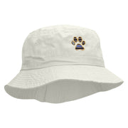 Paw Enforcement Embroidered Bucket Hat