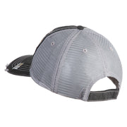 U.S. Army 29th Infantry Division Embroidered Low Profile Special Cotton Mesh Cap - Black OSFM