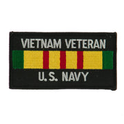 Veteran Rectangle Embroidered Military Patch