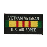 Veteran Rectangle Embroidered Military Patch