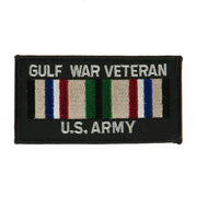 Veteran Rectangle Embroidered Military Patch