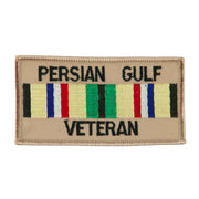 Veteran Rectangle Embroidered Military Patch