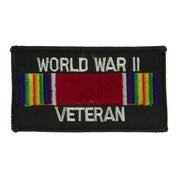 Veteran Rectangle Embroidered Military Patch