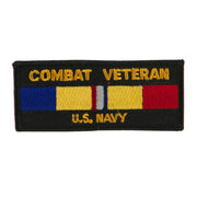 Veteran Rectangle Embroidered Military Patch