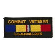 Veteran Rectangle Embroidered Military Patch