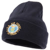 US Air Force Veteran Circle Embroidered Long Beanie