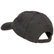 Clover Irish Embroidered Washed Buckled Cap