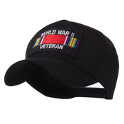 Veteran Rectangle Shape Patch Cap