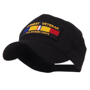 Veteran Rectangle Shape Patch Cap