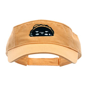 Cute Taco Embroidered Pro Style Cotton Twill Washed Visor