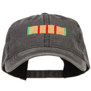 Vietnam Service Ribbon Embroidered Washed Cap