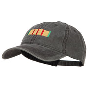 Vietnam Service Ribbon Embroidered Washed Cap