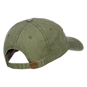 Vietnam Service Ribbon Embroidered Washed Cap