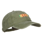 Vietnam Service Ribbon Embroidered Washed Cap