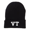 VT Vermont State Embroidered Long Beanie